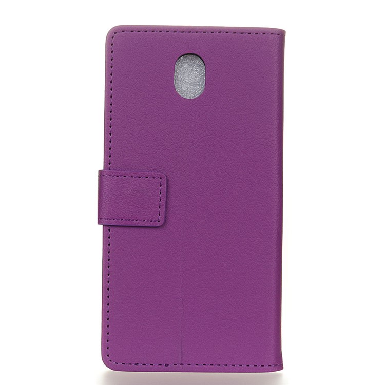 Wallet Leather Stand Phone Case for Xiaomi Redmi 8A - Purple-2
