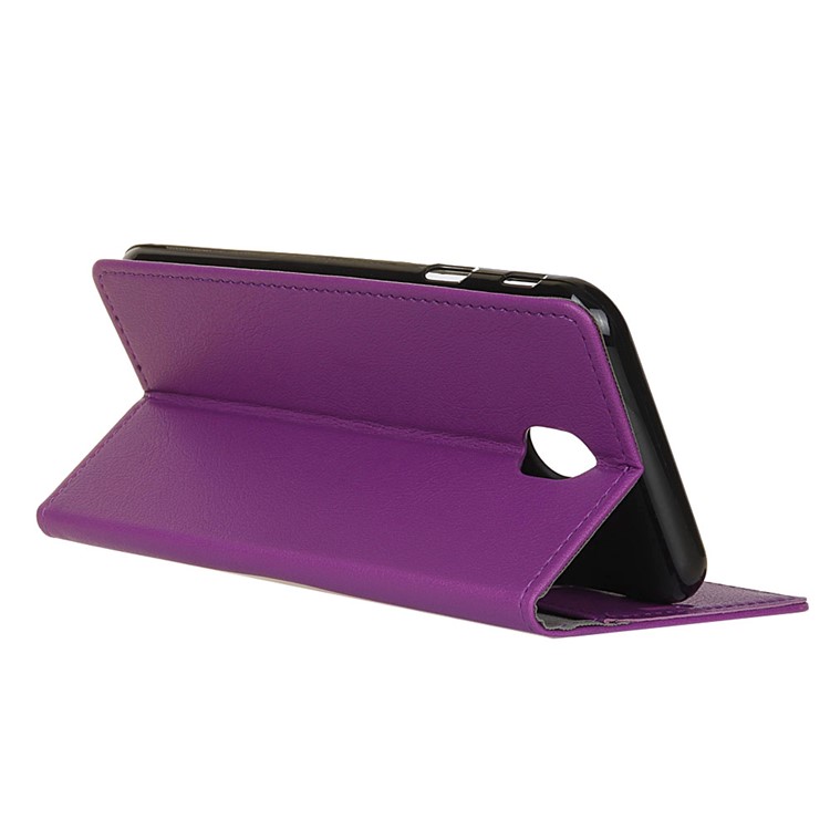 Wallet Leather Stand Phone Case for Xiaomi Redmi 8A - Purple-4
