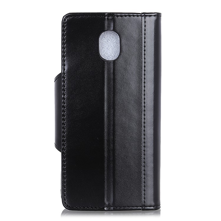 Wallet Leather Stand Case for Xiaomi Redmi 8A - Black-3