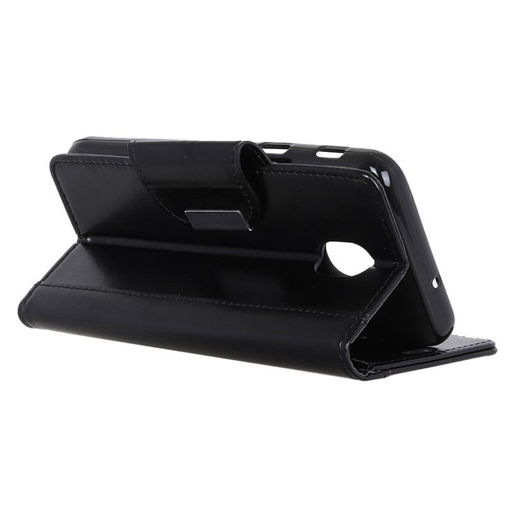 Wallet Leather Stand Case for Xiaomi Redmi 8A - Black-4
