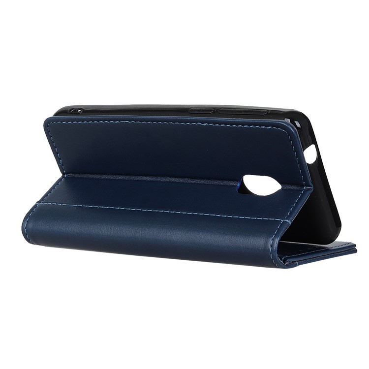 Wallet Leather Stand Case for Xiaomi Redmi 8A - Dark Blue-11