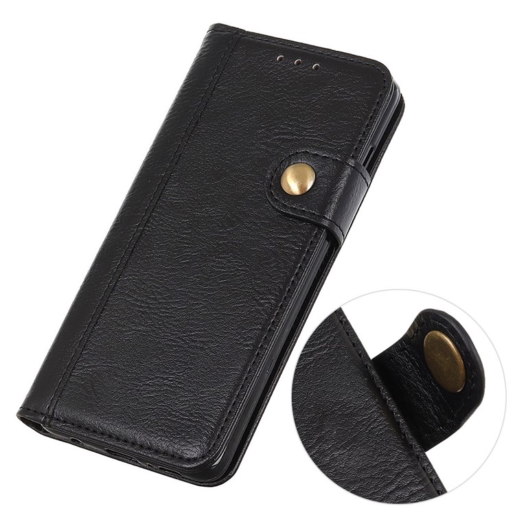 Litchi Texture Wallet Leather Stand Case for Xiaomi Redmi 8A - Black-5