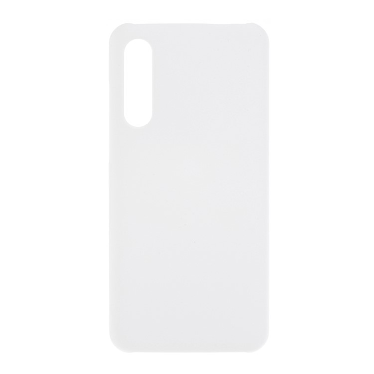 Rubberized PC Hard Protective Phone Casing for Xiaomi Mi 9 Pro - White-1