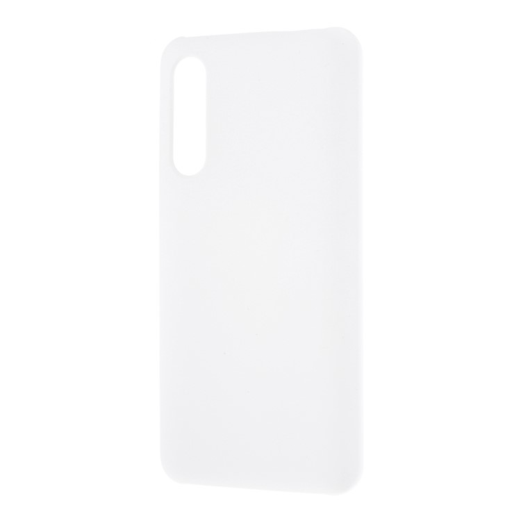 Rubberized PC Hard Protective Phone Casing for Xiaomi Mi 9 Pro - White-2