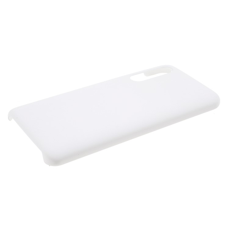 Rubberized PC Hard Protective Phone Casing for Xiaomi Mi 9 Pro - White-4