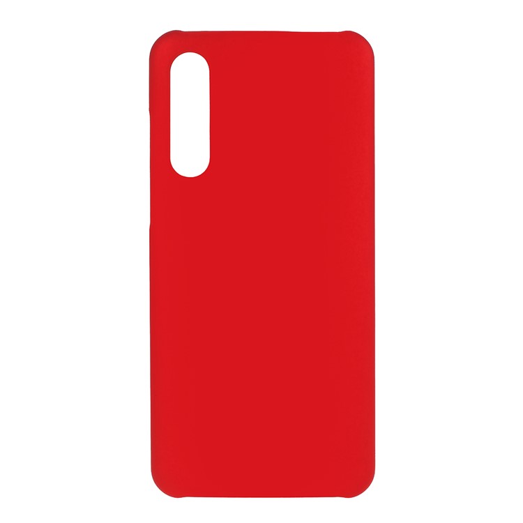 Rubberized PC Hard Protective Phone Casing for Xiaomi Mi 9 Pro - Red-1