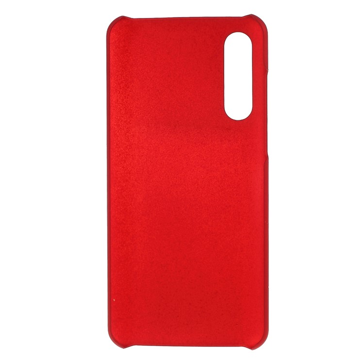 Rubberized PC Hard Protective Phone Casing for Xiaomi Mi 9 Pro - Red-3