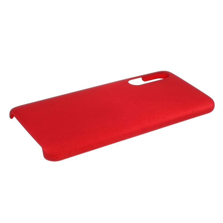 Rubberized PC Hard Protective Phone Casing for Xiaomi Mi 9 Pro - Red-4