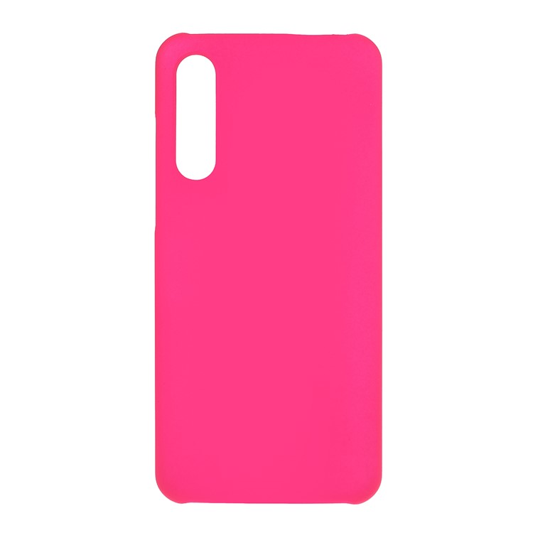 Rubberized PC Hard Protective Phone Casing for Xiaomi Mi 9 Pro - Rose-1
