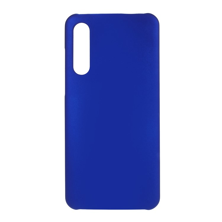 Rubberized PC Hard Protective Phone Casing for Xiaomi Mi 9 Pro - Dark Blue-1