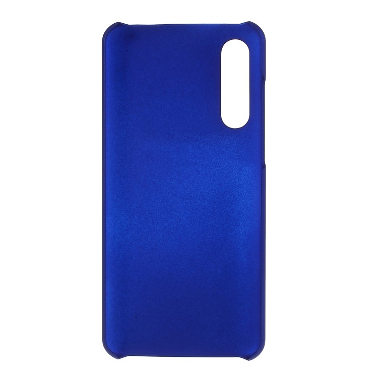 Rubberized PC Hard Protective Phone Casing for Xiaomi Mi 9 Pro - Dark Blue-3