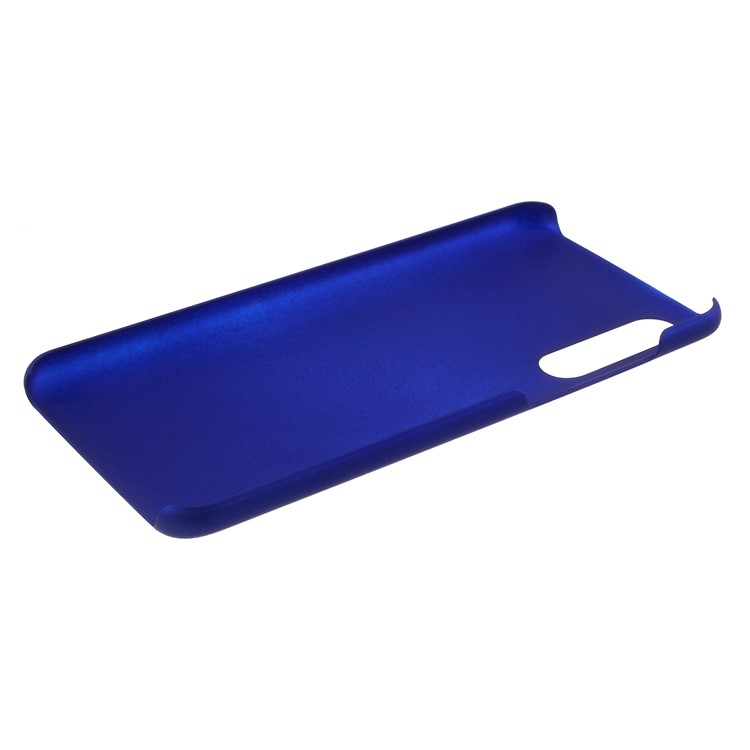 Rubberized PC Hard Protective Phone Casing for Xiaomi Mi 9 Pro - Dark Blue-5