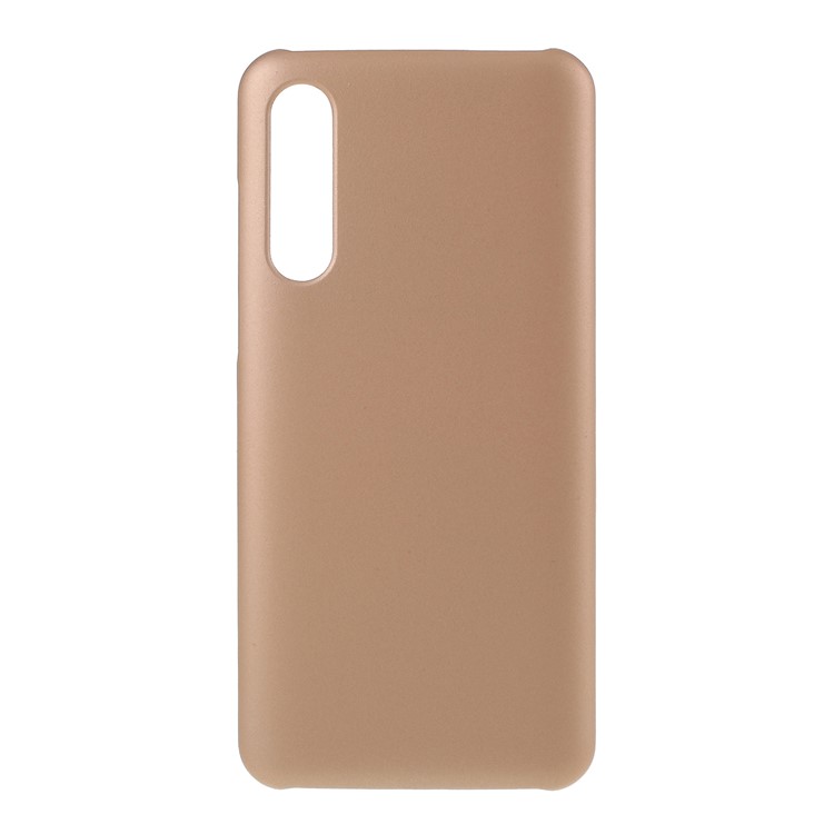 Rubberized PC Hard Protective Phone Casing for Xiaomi Mi 9 Pro - Gold-1