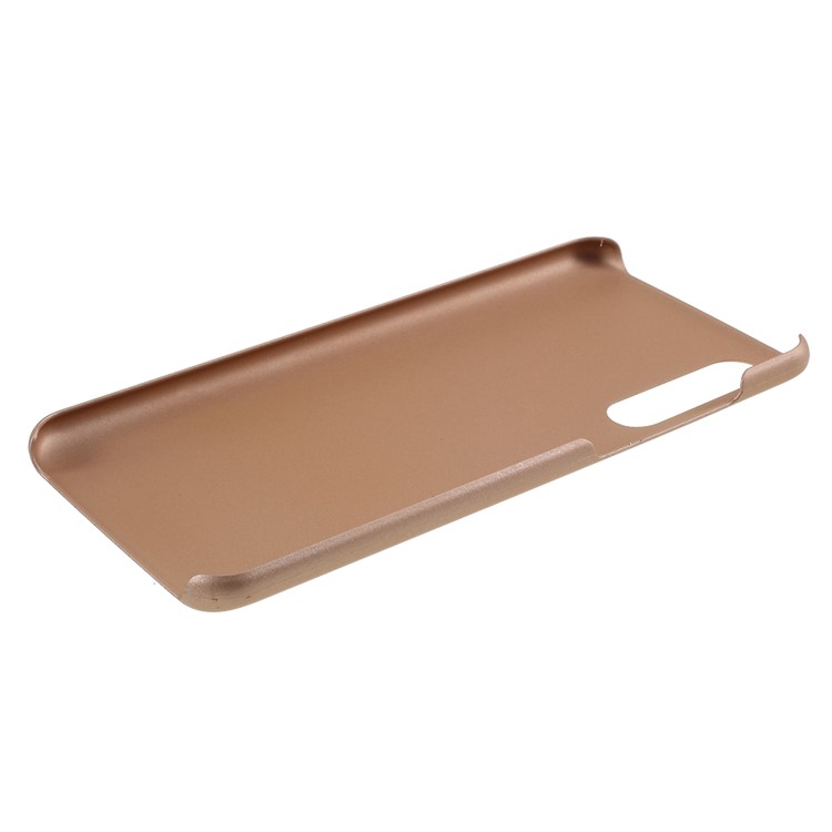 Rubberized PC Hard Protective Phone Casing for Xiaomi Mi 9 Pro - Gold-5