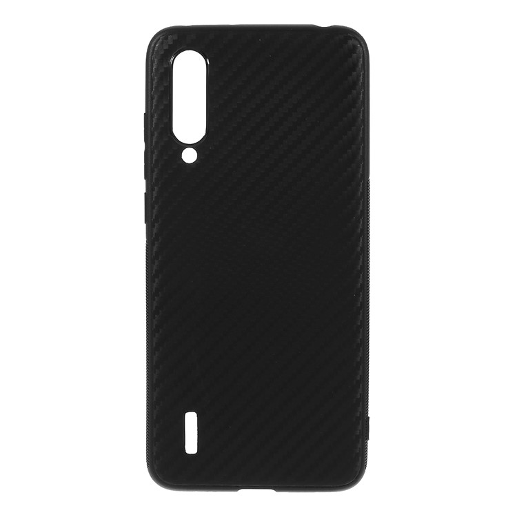 Carbon Fiber TPU Casing for Xiaomi Mi 9 Lite/ Mi CC9/ Mi CC9 Meitu Edition-1