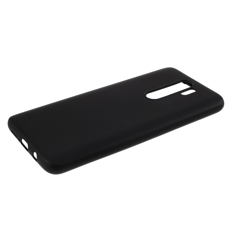 Tudo Envolvido Silicone Líquido Tampa Da Caixa De Telefone Macio Para Xiaomi Nota Redmi 8 Pró - Preto-5