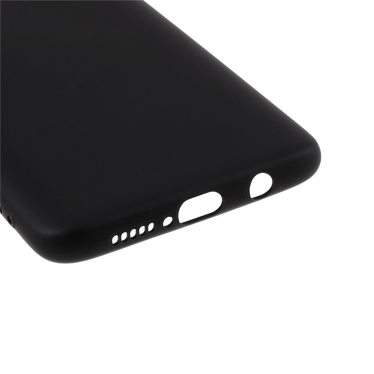 Tudo Envolvido Silicone Líquido Tampa Da Caixa De Telefone Macio Para Xiaomi Nota Redmi 8 Pró - Preto-6