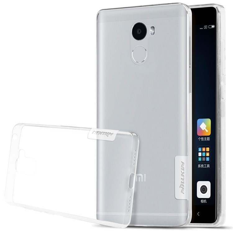 NILLKIN Nature 0.6mm Soft TPU Phone Case for Xiaomi Redmi 4 - White