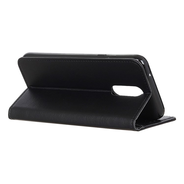 Wallet Stand Leather Phone Cell Cover for Xiaomi Redmi 8 - Black-4