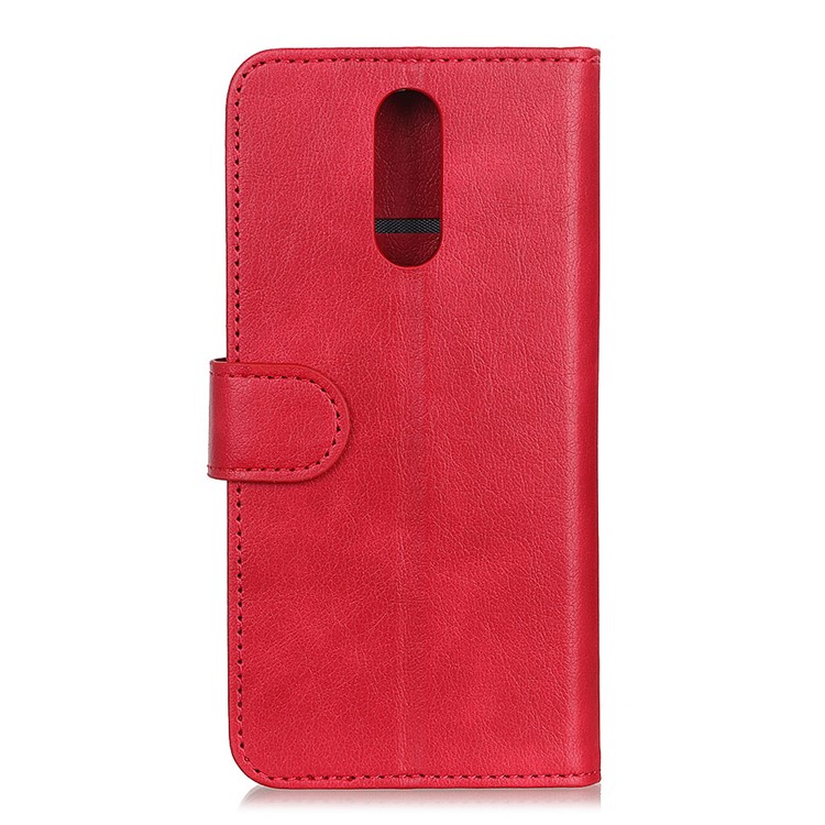 Wallet Stand Leather Phone Cell Cover for Xiaomi Redmi 8 - Red-3