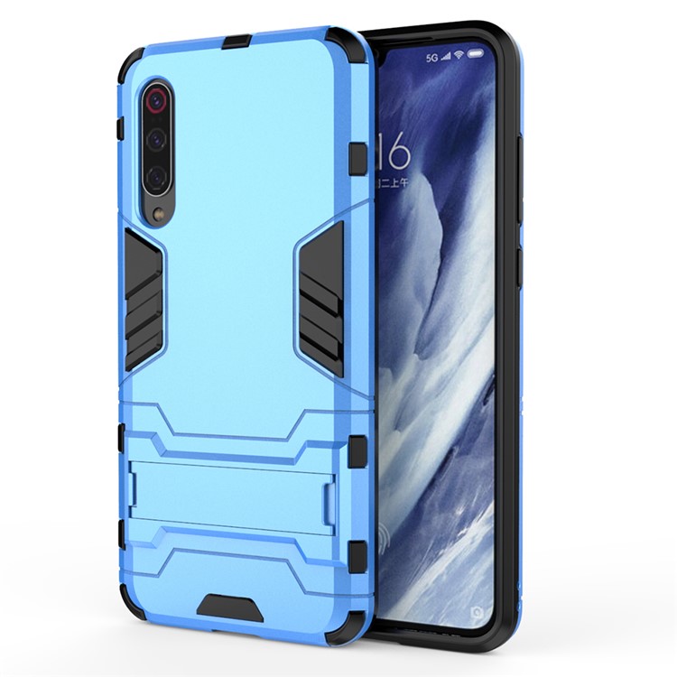 PC + TPU Cool Case with Kickstand for Xiaomi Mi 9 Pro - Baby Blue-2