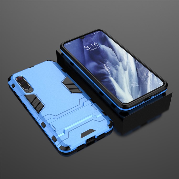 PC + TPU Cool Case with Kickstand for Xiaomi Mi 9 Pro - Baby Blue-5
