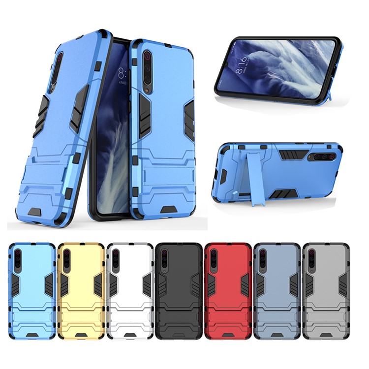 PC + TPU Cool Case with Kickstand for Xiaomi Mi 9 Pro - Baby Blue-6