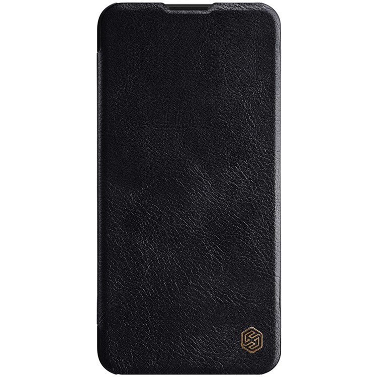 NILLKIN Qin Series Leather Card Holder Case for Xiaomi Redmi 8 - Black-1