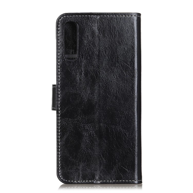 Crazy Horse Leather Wallet Stand Case for Xiaomi Mi 9 Pro 5G / Mi 9 Pro - Black-3