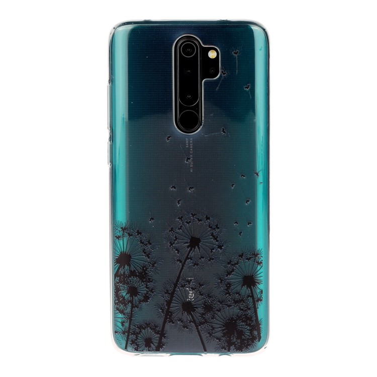 Pattern Printing TPU Back Shell for Xiaomi Redmi Note 8 Pro - Dandelion-2