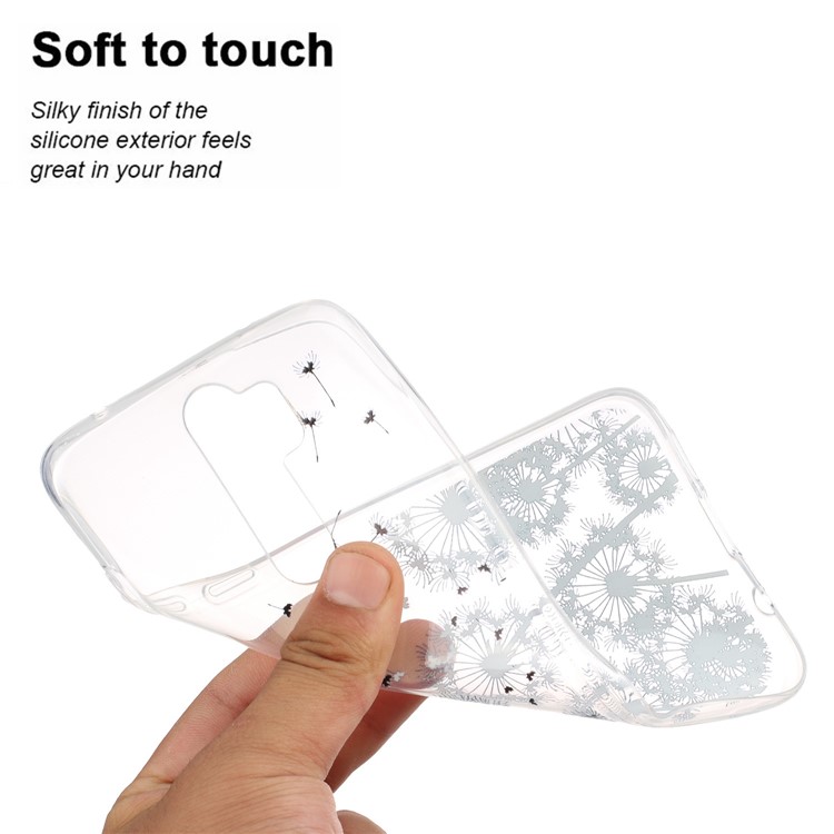 Pattern Printing TPU Back Shell for Xiaomi Redmi Note 8 Pro - Dandelion-5