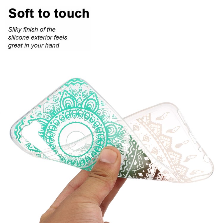 Pattern Printing TPU Back Case for Xiaomi Redmi Note 8 - Colorful Malanda Flower-5