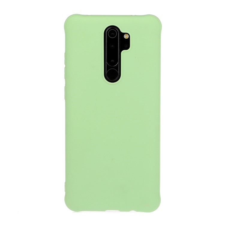 shockproof Pure Color Soft Matte TPU Phone Cover for Xiaomi Redmi Note 8 Pro - Green-1