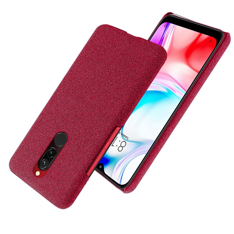KSQ Cloth + PC Mobile Protective Phone Case Cover for Xiaomi Redmi 8 - Red-2