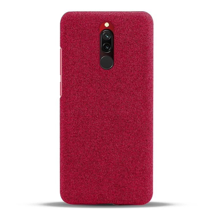 KSQ Cloth + PC Mobile Protective Phone Case Cover for Xiaomi Redmi 8 - Red-3