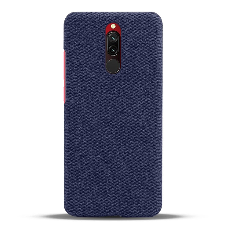 KSQ Cloth + PC Mobile Protective Phone Case Cover for Xiaomi Redmi 8 - Dark Blue-3