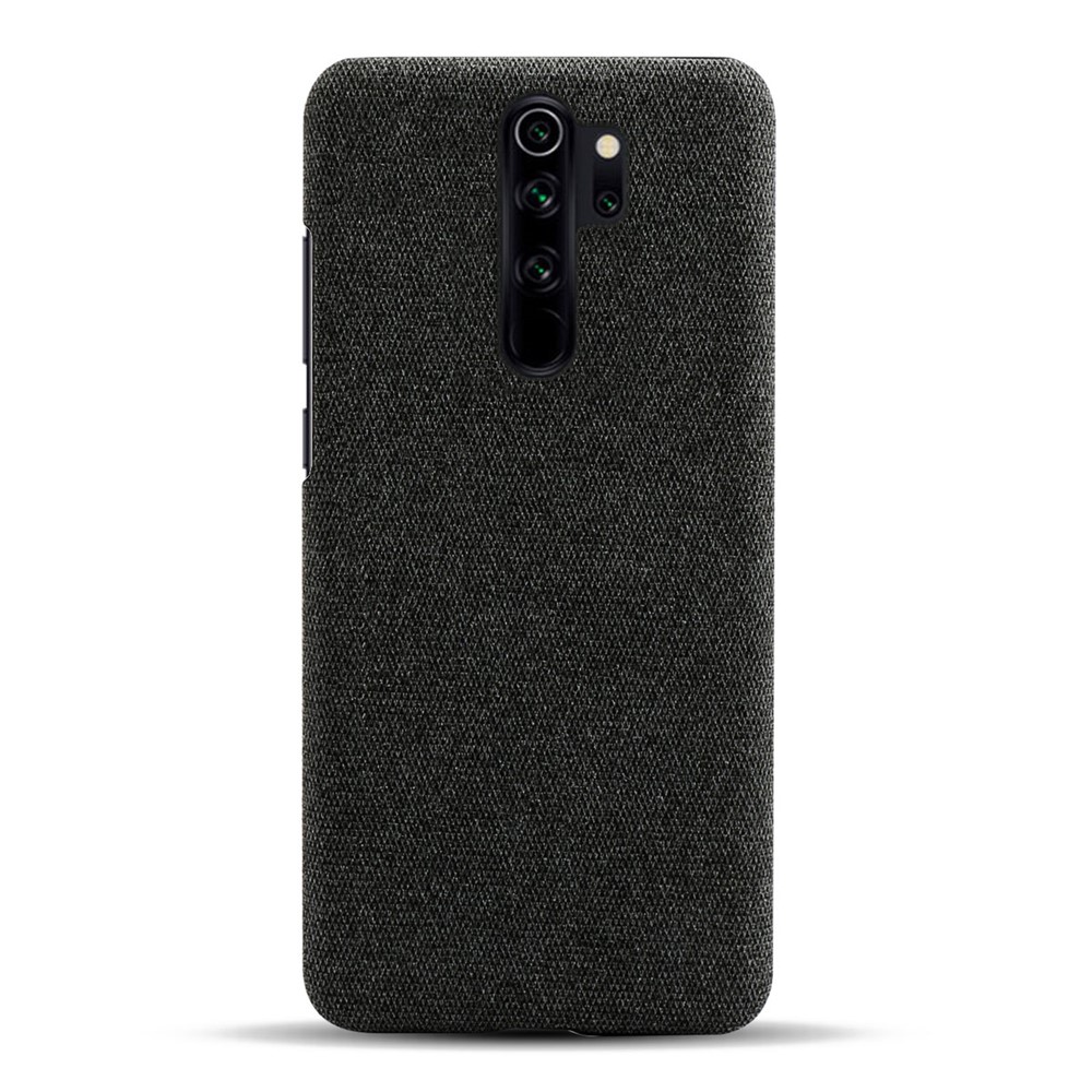KSQ Cloth + PC Mobile Protective Phone Case Cover for Xiaomi Redmi Note 8 Pro - Black-3