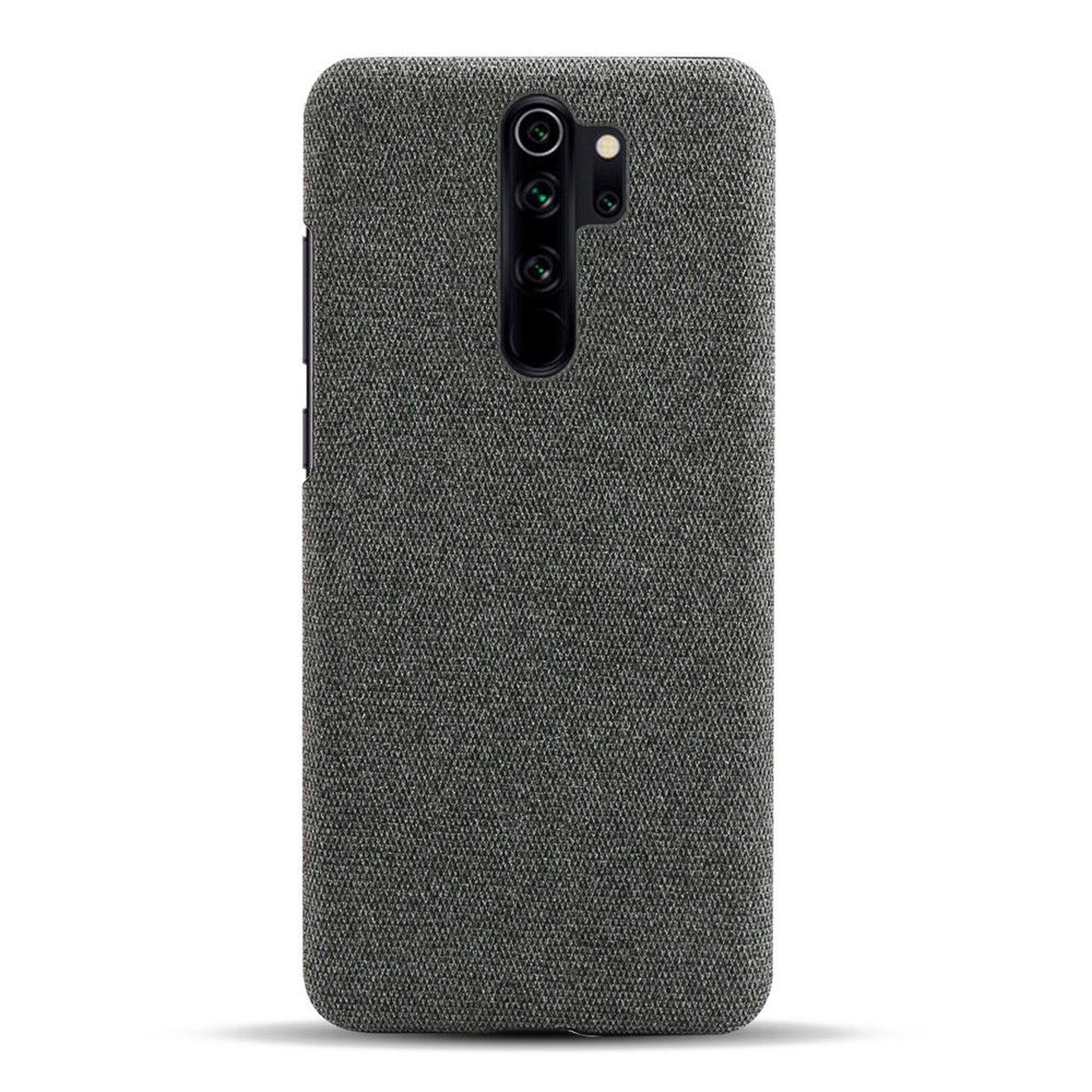 KSQ Cloth + PC Mobile Protective Phone Case Cover for Xiaomi Redmi Note 8 Pro - Dark Grey-3