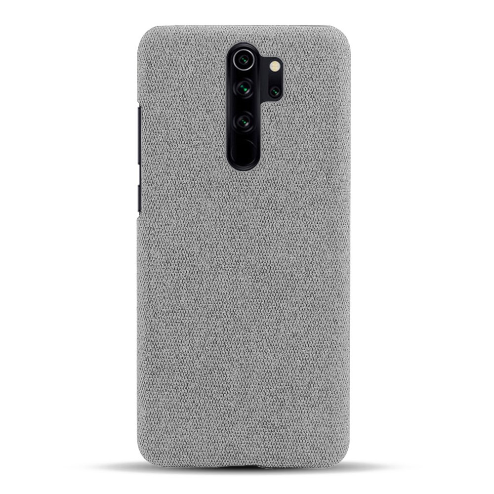 KSQ Cloth + PC Mobile Protective Phone Case Cover for Xiaomi Redmi Note 8 Pro - Light Grey-3