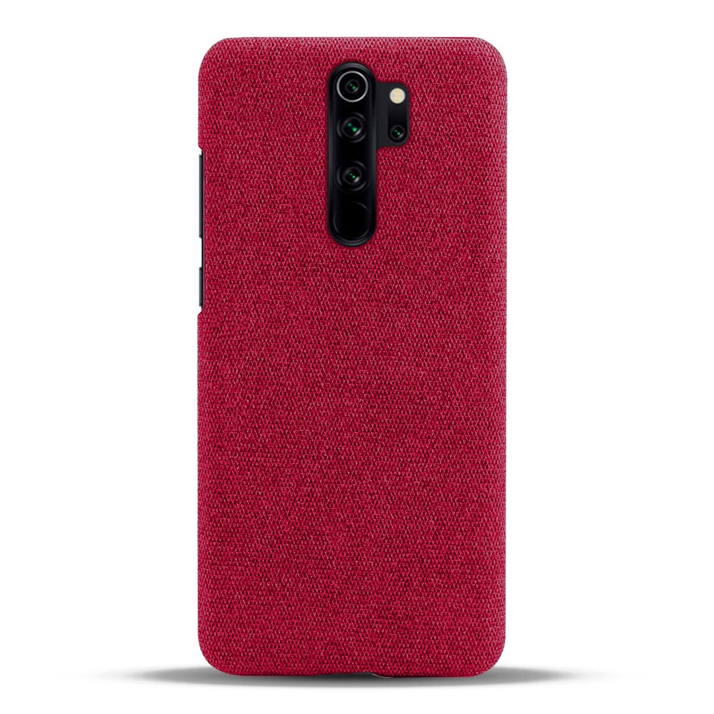KSQ Cloth + PC Mobile Protective Phone Case Cover for Xiaomi Redmi Note 8 Pro - Red-3