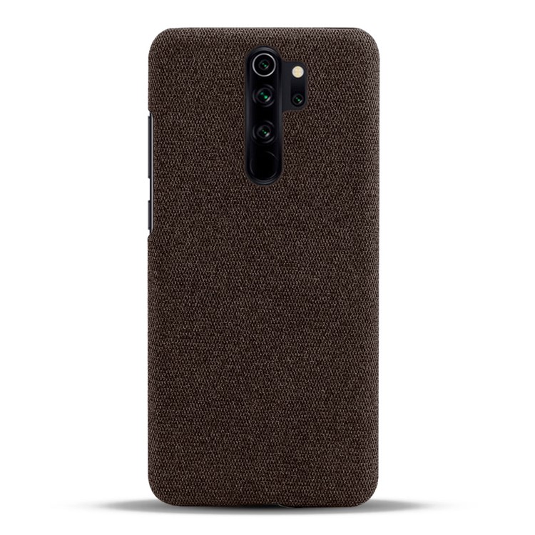 KSQ Cloth + PC Mobile Protective Phone Case Cover for Xiaomi Redmi Note 8 Pro - Brown-3
