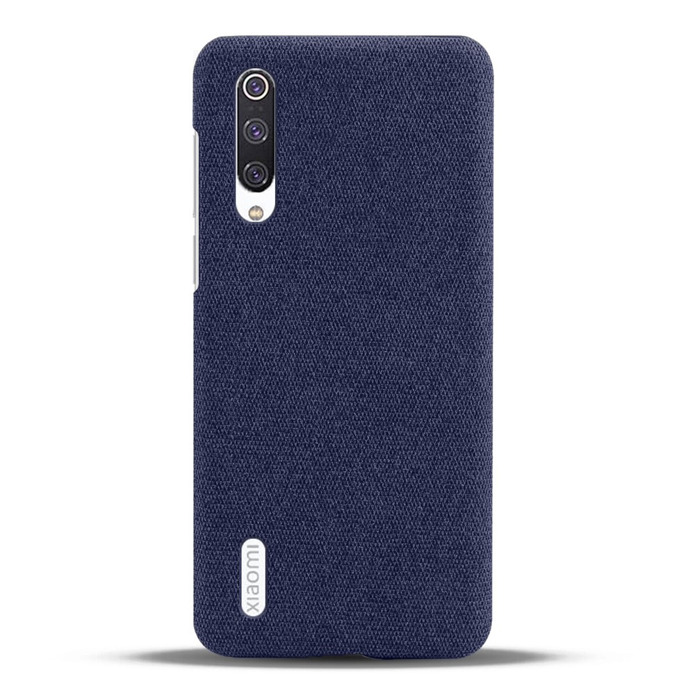 KSQ PC + Cloth Mobile Protective Phone Case Cover for Xiaomi Mi CC9 / Mi 9 Lite / Mi CC9 Meitu Edition - Blue-3