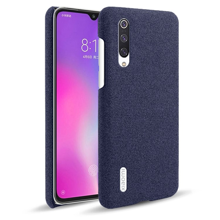KSQ Cloth + PC Mobile Protective Phone Case Cover for Xiaomi Mi CC9e / Mi A3 - Dark Blue-1