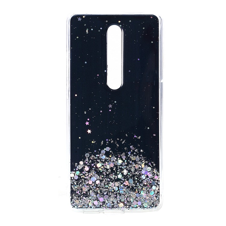 Glitter Sequins Inlaid Style TPU Shell Cover Casing for Xiaomi Redmi K20 / Mi 9T / K20 Pro / Mi 9T Pro - Black-5