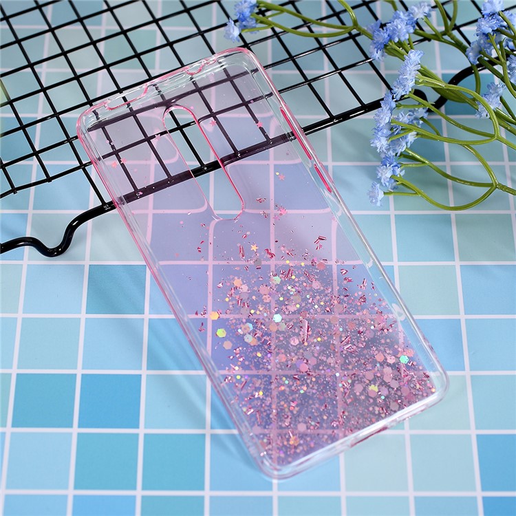 Glitter Sequins Inlaid Style TPU Shell Cover Casing for Xiaomi Redmi K20 / Mi 9T / K20 Pro / Mi 9T Pro - Pink-4