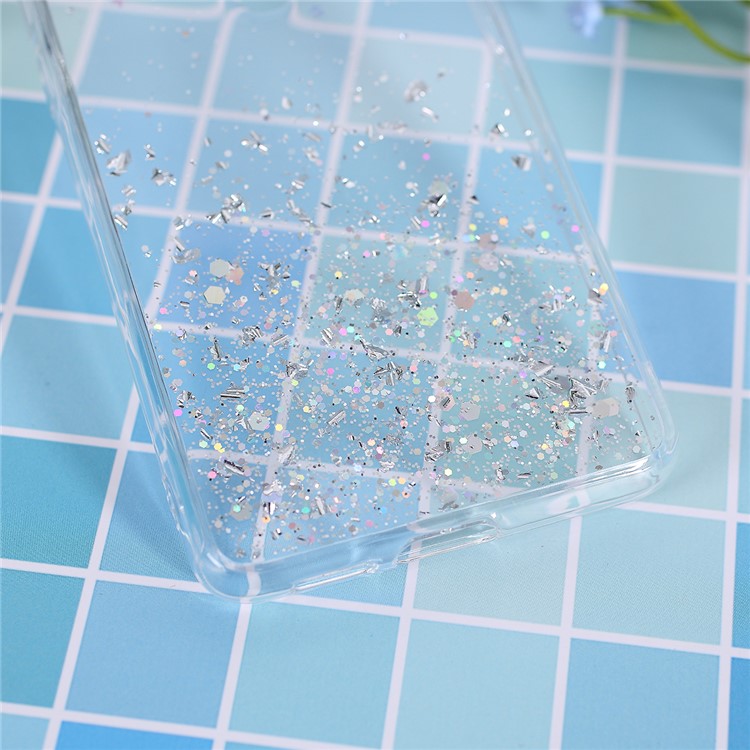 Glitter Sequins Inlaid Style TPU Shell Cover Casing for Xiaomi Redmi K20 / Mi 9T / K20 Pro / Mi 9T Pro - Transparent-3