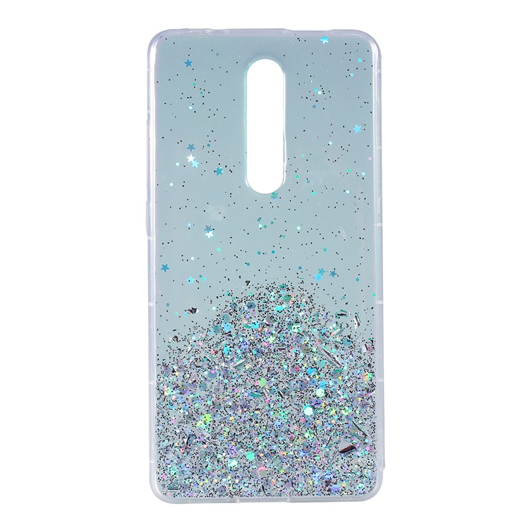 Glitter Sequins Inlaid Style TPU Shell Cover Casing for Xiaomi Redmi K20 / Mi 9T / K20 Pro / Mi 9T Pro - Green-5