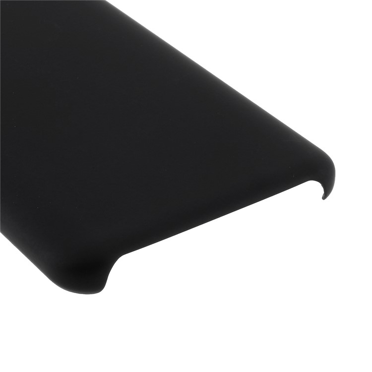 Rubberized PC Hard Protective Casing for Xiaomi Redmi 8A - Black-6