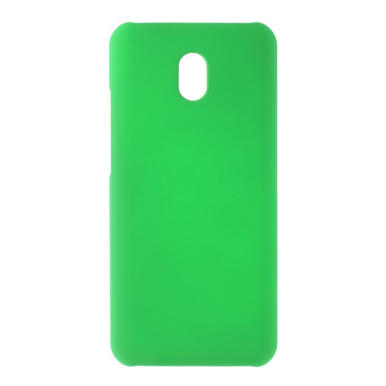 Rubberized PC Hard Protective Casing for Xiaomi Redmi 8A - Green-1