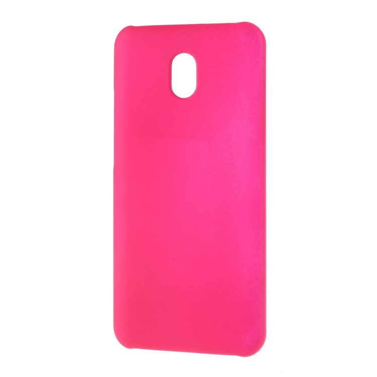 Rubberized PC Hard Protective Casing for Xiaomi Redmi 8A - Rose-2